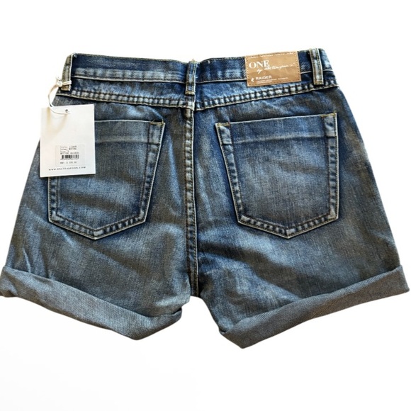 One Teaspoon Mustang Raiders Jean Shorts NWOT - Picture 2 of 2